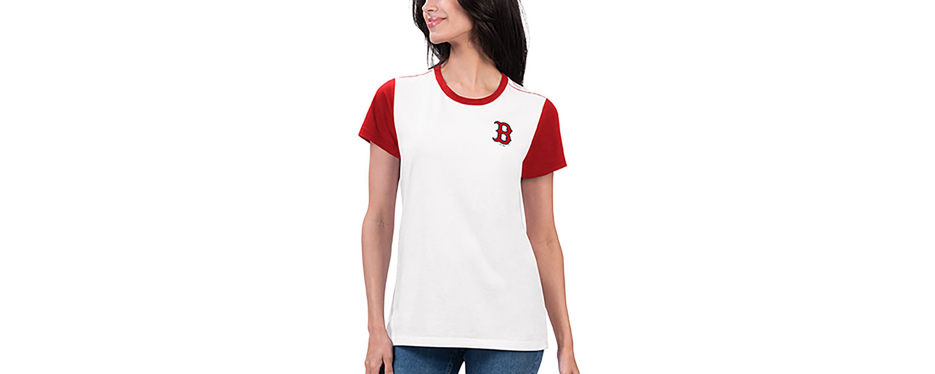 Boston Red Sox MLB Boston Sox Illustration Ringer T-Shirt