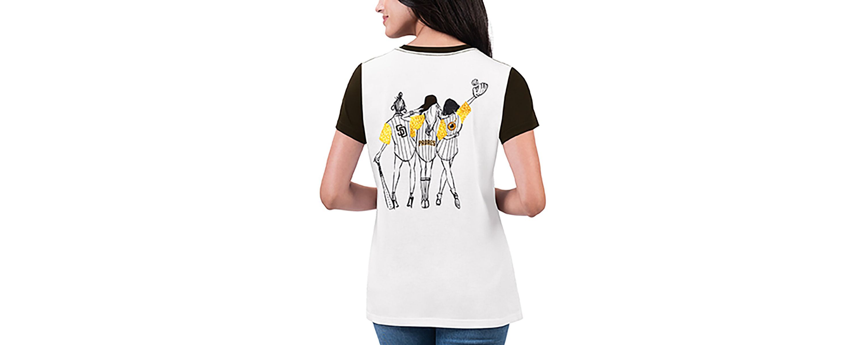 MLB San Diego Padres Illustration Ringer T-Shirt