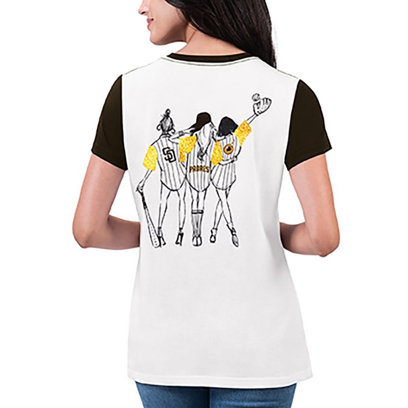 MLB San Diego Padres Illustration Ringer T-Shirt
