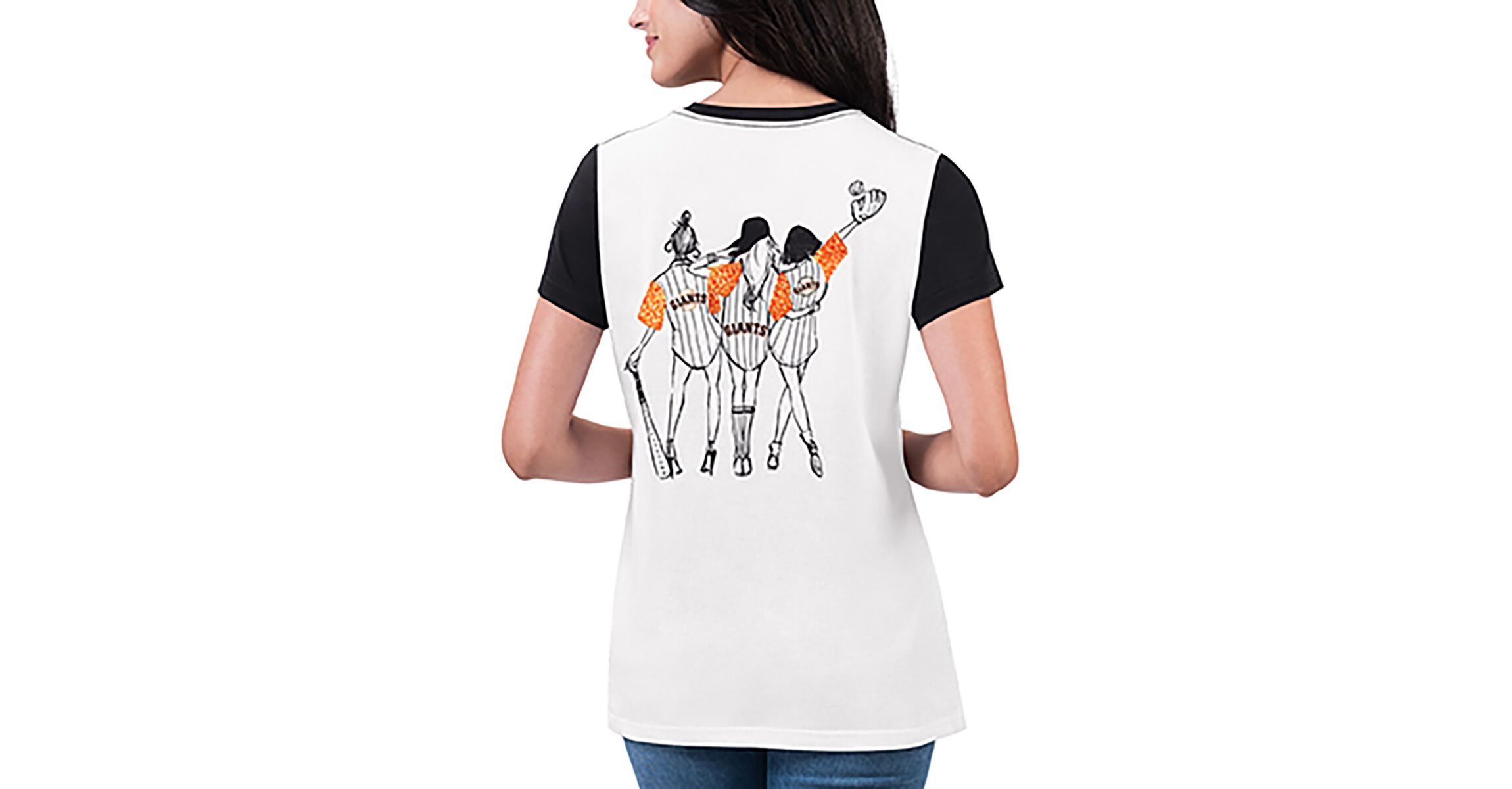 MLB San Francisco Giants Illustration Ringer T-Shirt