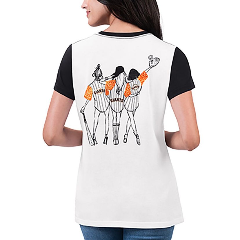 MLB San Francisco Giants Illustration Ringer T-Shirt