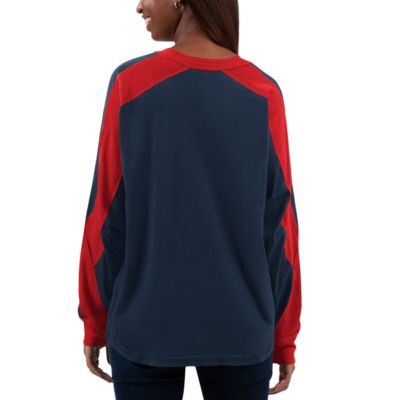 Boston Red Sox MLB Smash Raglan Long Sleeve T-Shirt