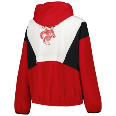 NCAA Under Armour Red/White Wisconsin Badgers Game Day Full-Zip Jacket