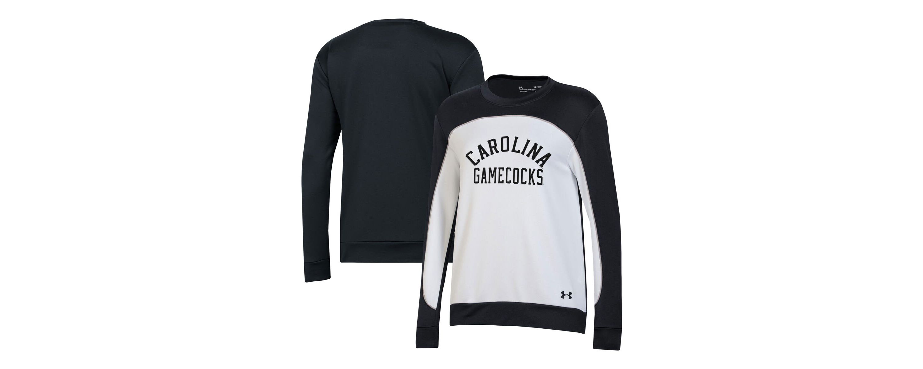 NCAA Under Armour South Carolina Gamecocks Colorblock Pullover Sweatshirt
