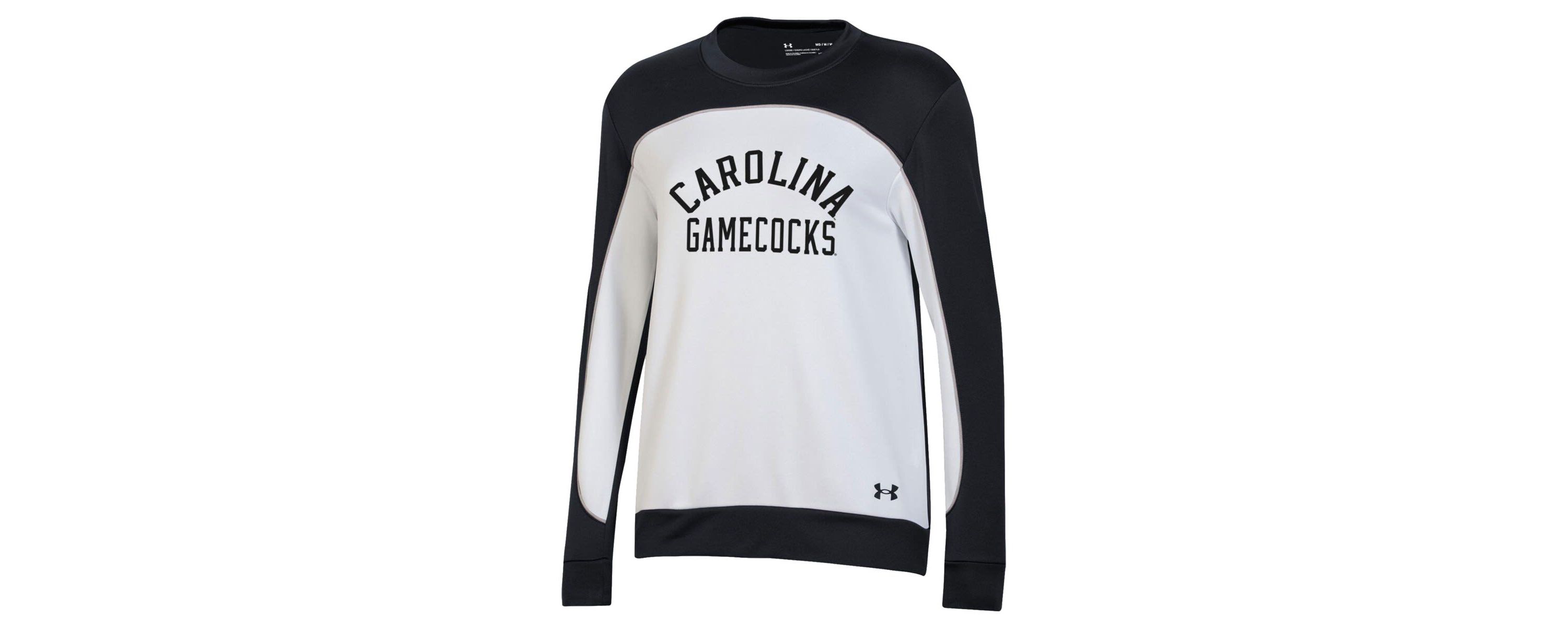 NCAA Under Armour South Carolina Gamecocks Colorblock Pullover Sweatshirt