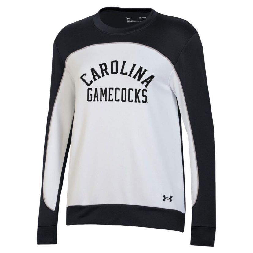 NCAA Under Armour South Carolina Gamecocks Colorblock Pullover Sweatshirt