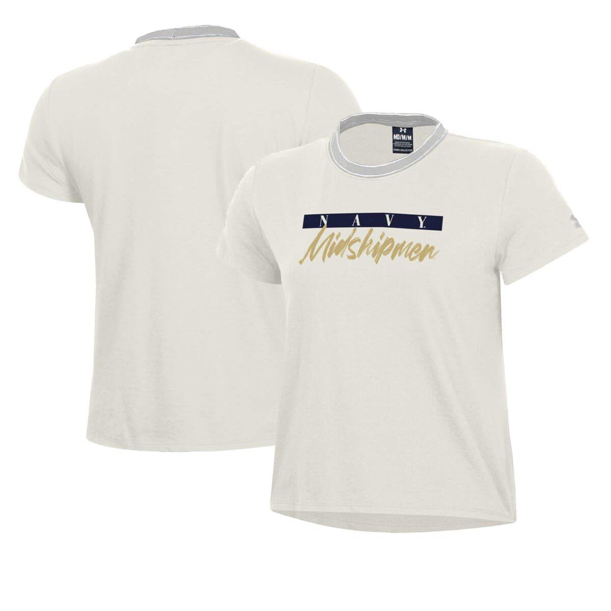Navy Midshipmen NCAA Under Armour Midshipmen Iconic T-Shirt