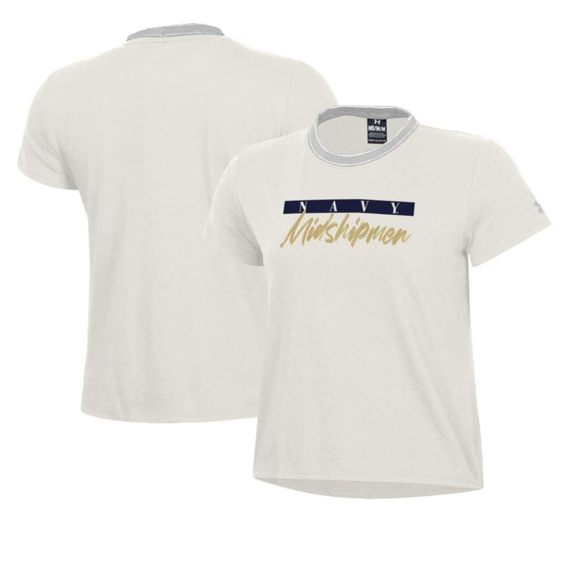 Navy Midshipmen NCAA Under Armour Midshipmen Iconic T-Shirt