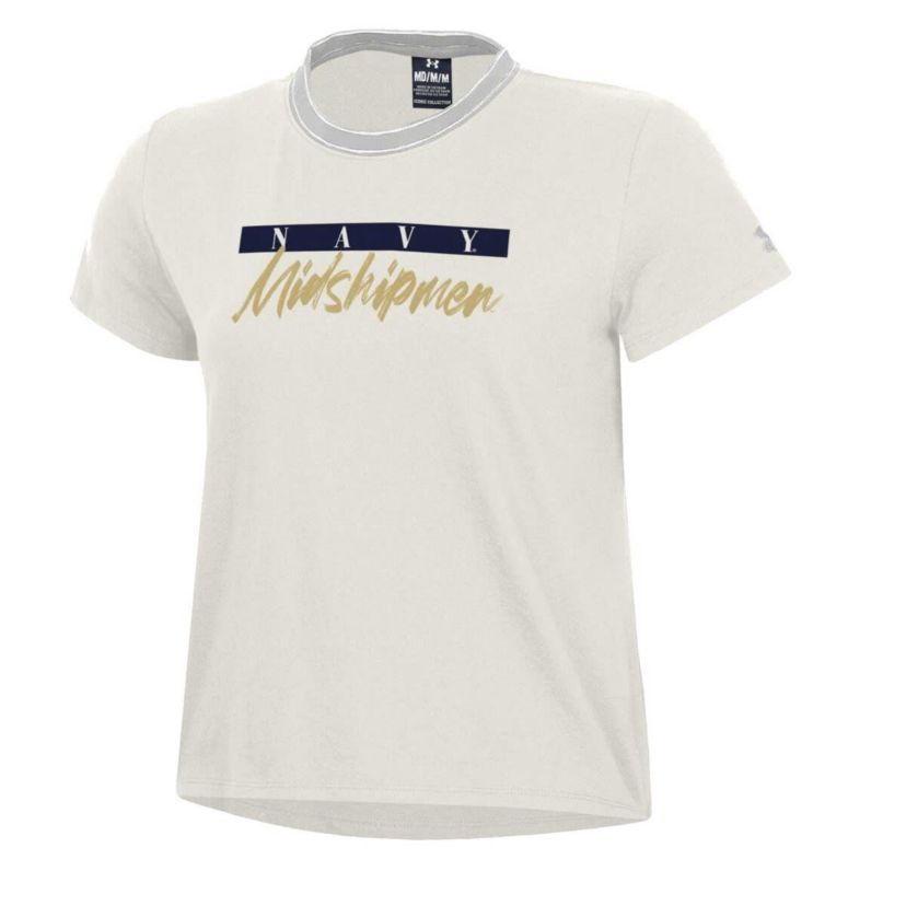 Navy Midshipmen NCAA Under Armour Midshipmen Iconic T-Shirt
