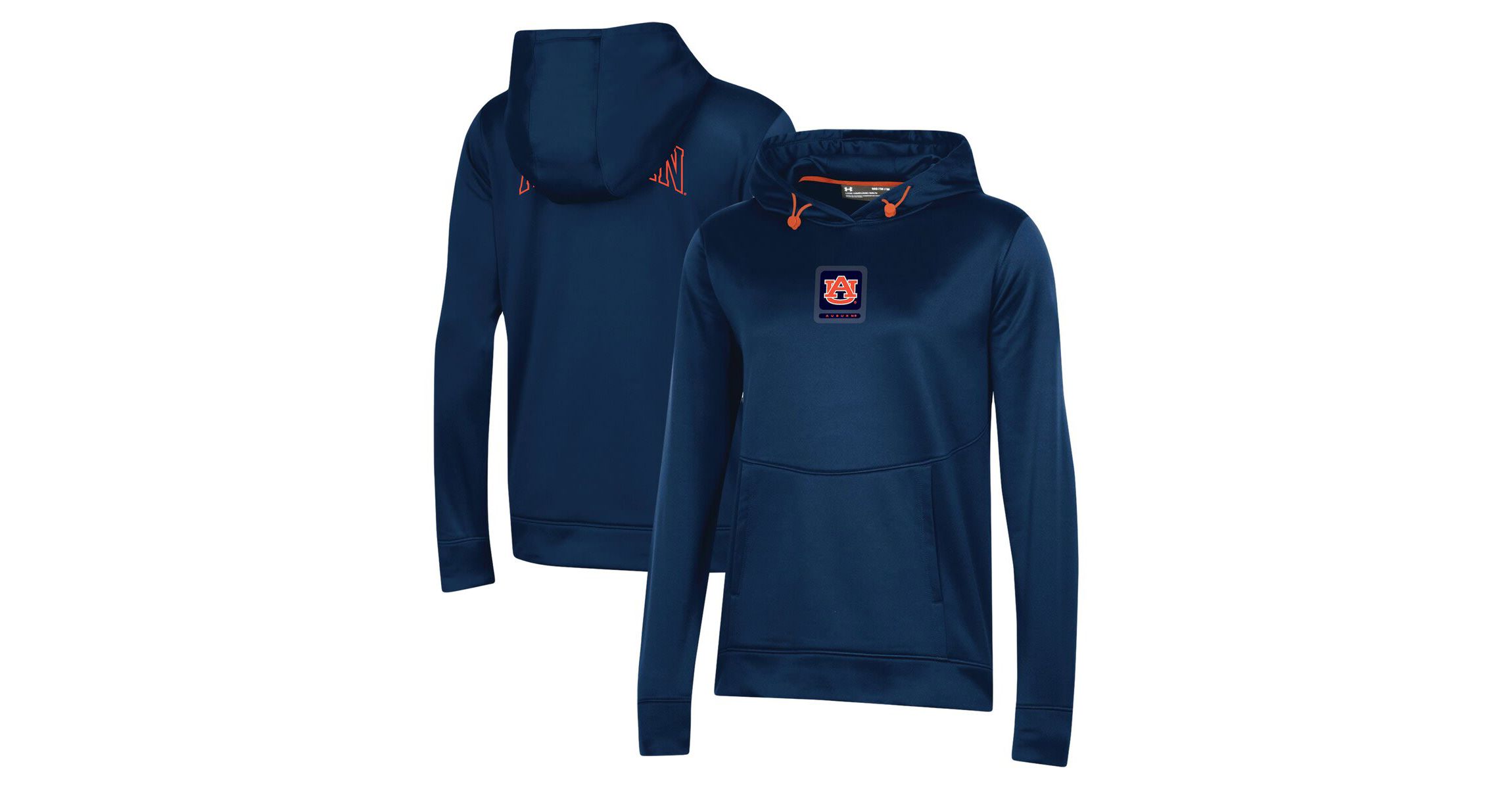 NCAA Under Armour Auburn Tigers 2023 Sideline Performance Pullover Hoodie