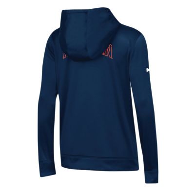 NCAA Under Armour Auburn Tigers 2023 Sideline Performance Pullover Hoodie