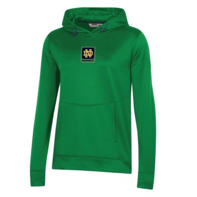 NCAA Under Armour Notre Dame Fighting Irish 2023 Sideline Performance Pullover Hoodie