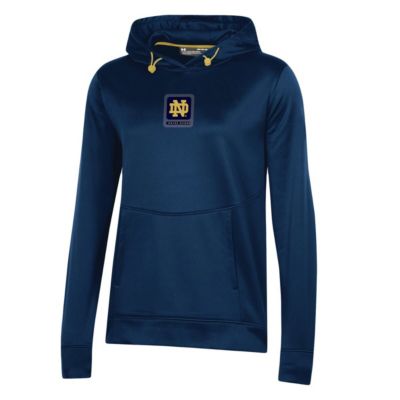 NCAA Under Armour Notre Dame Fighting Irish 2023 Sideline Performance Pullover Hoodie