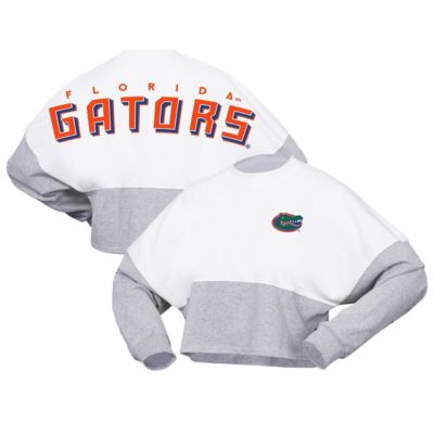 NCAA Florida Gators Block Cropped Long Sleeve Jersey T-Shirt