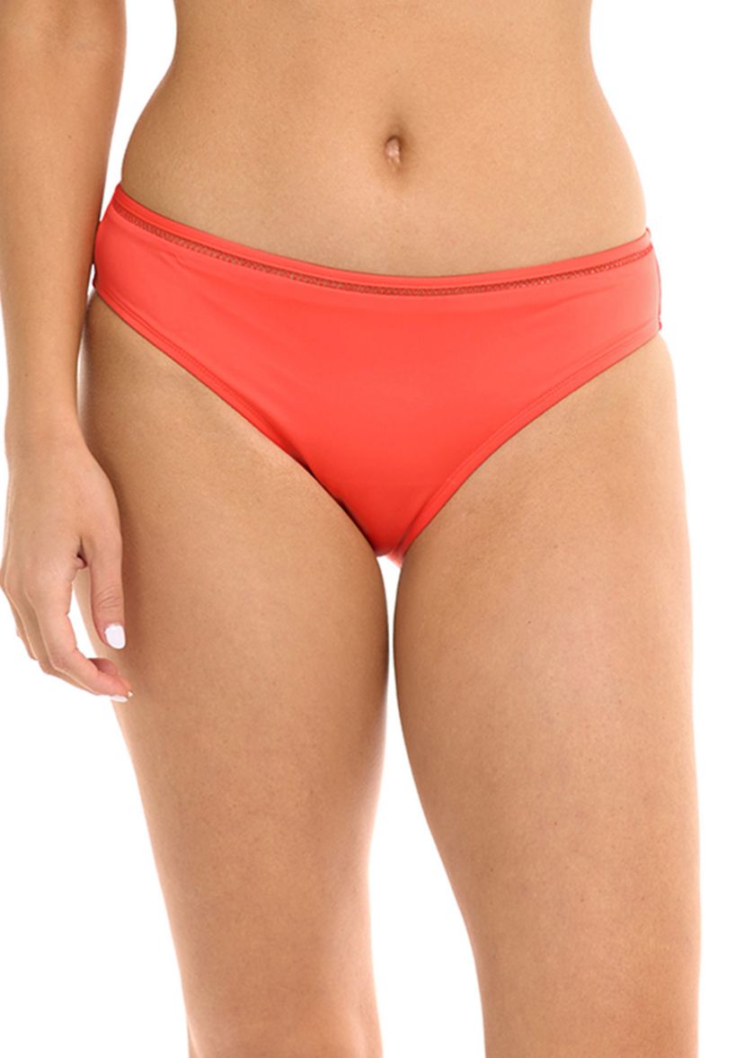 Divine Solid Mid Waist Swim Bottoms 