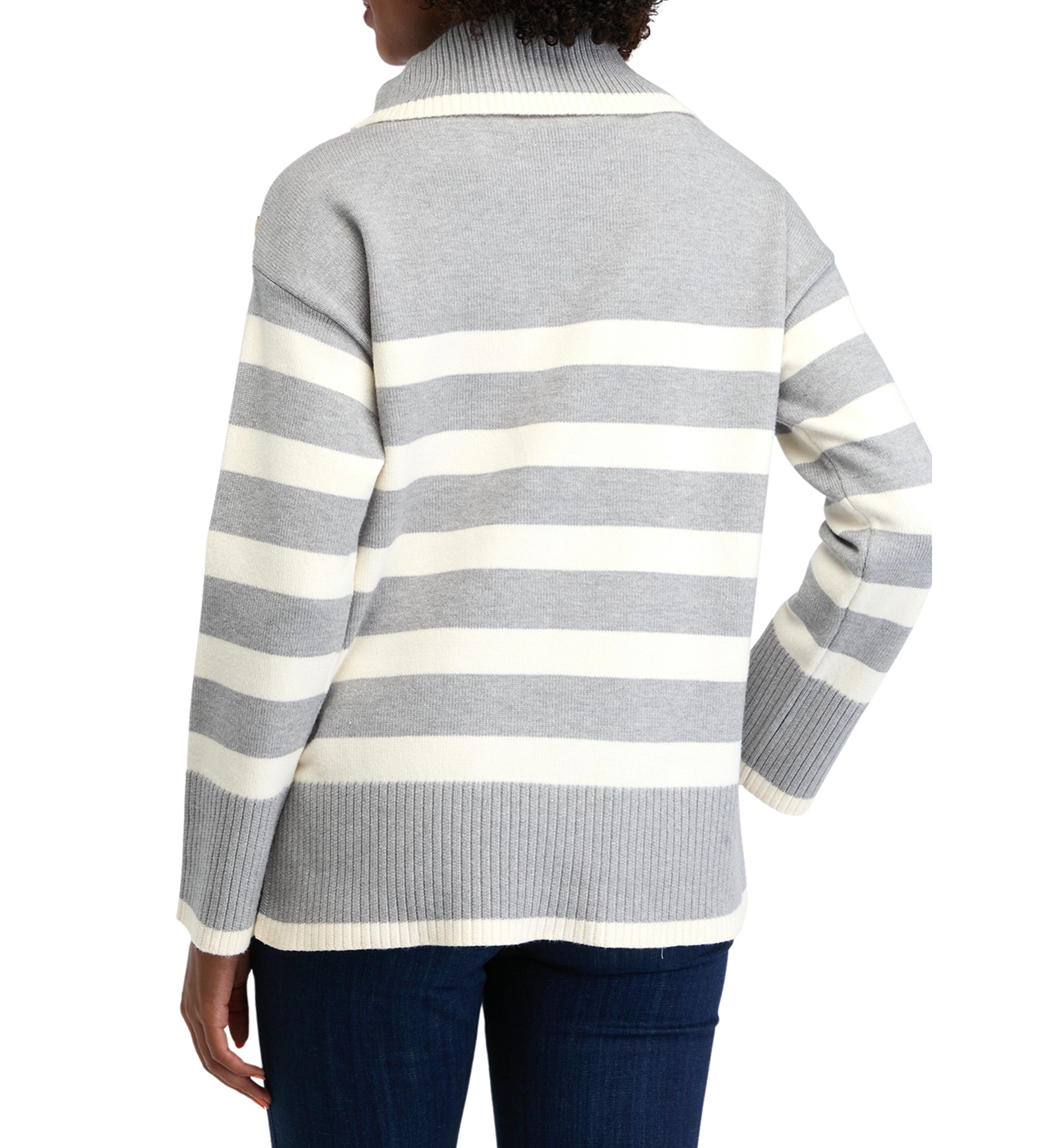 Womens Striped Sweater