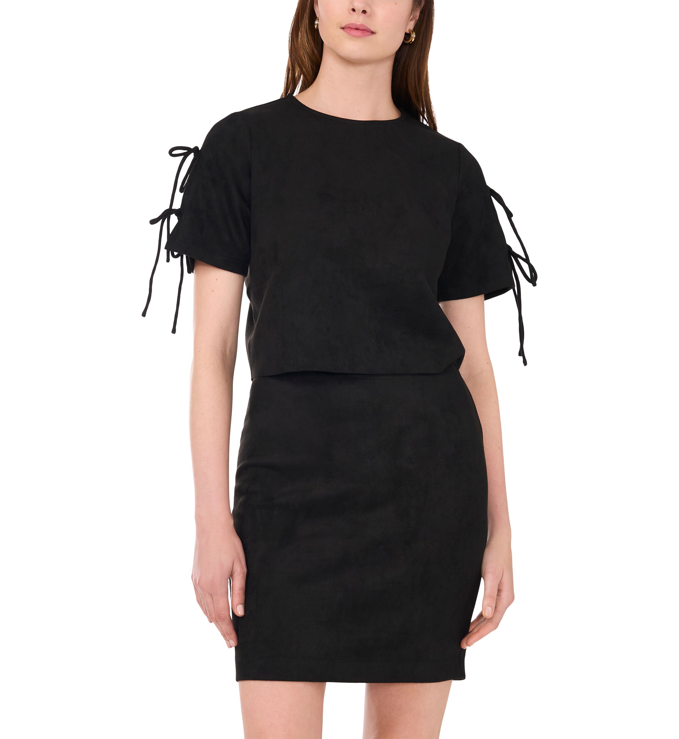 Womens Suede Top