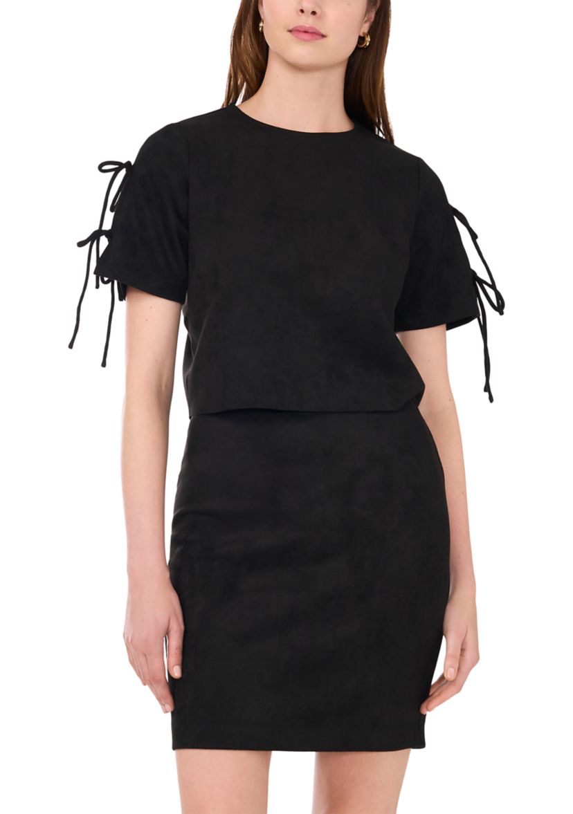 Womens Suede Top
