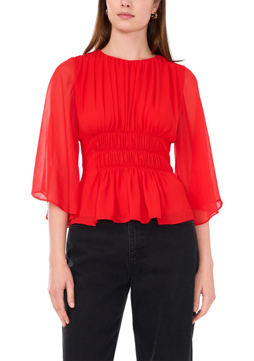 Womens Flare Sleeve Top