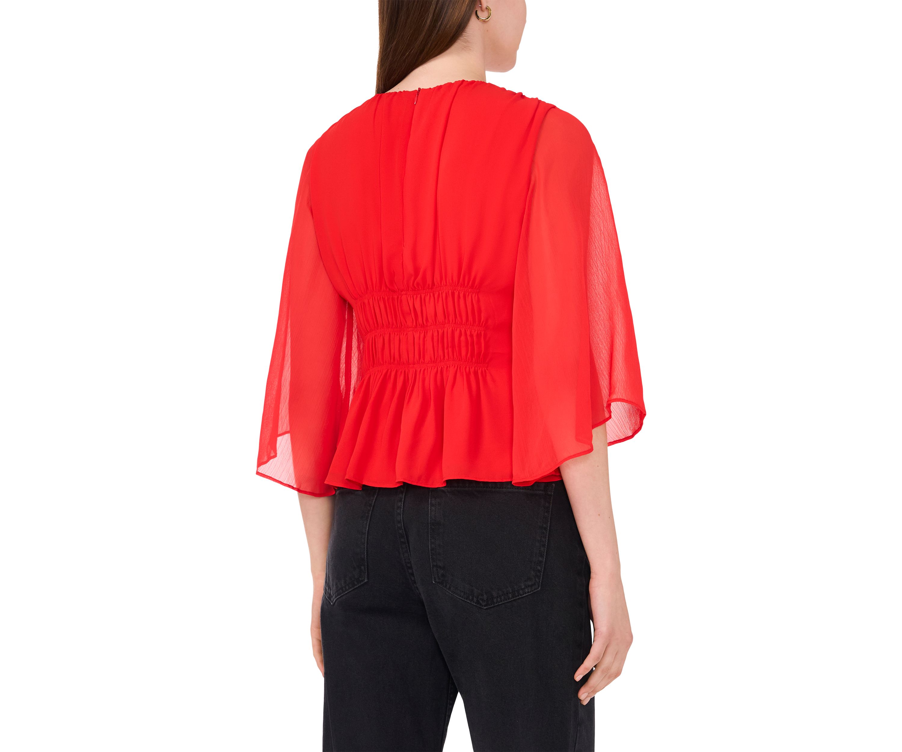 Womens Flare Sleeve Top