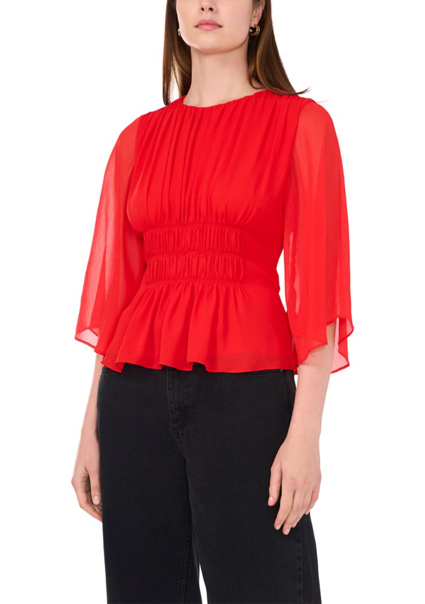 Womens Flare Sleeve Top