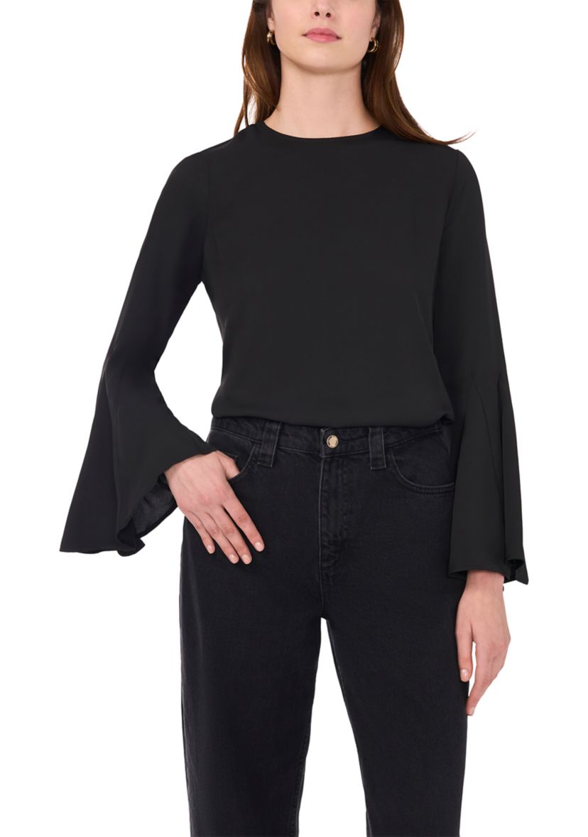 Womens Bell Sleeve Top