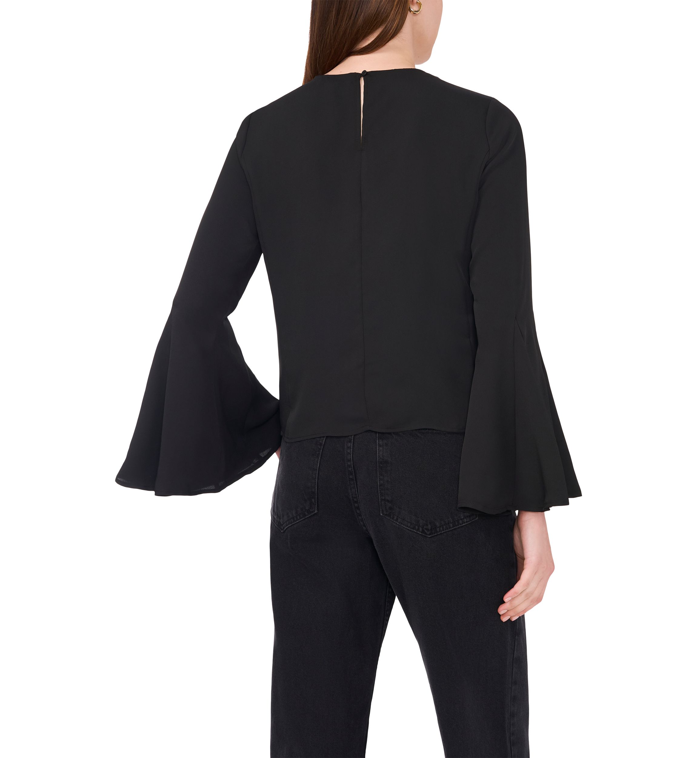 Womens Bell Sleeve Top