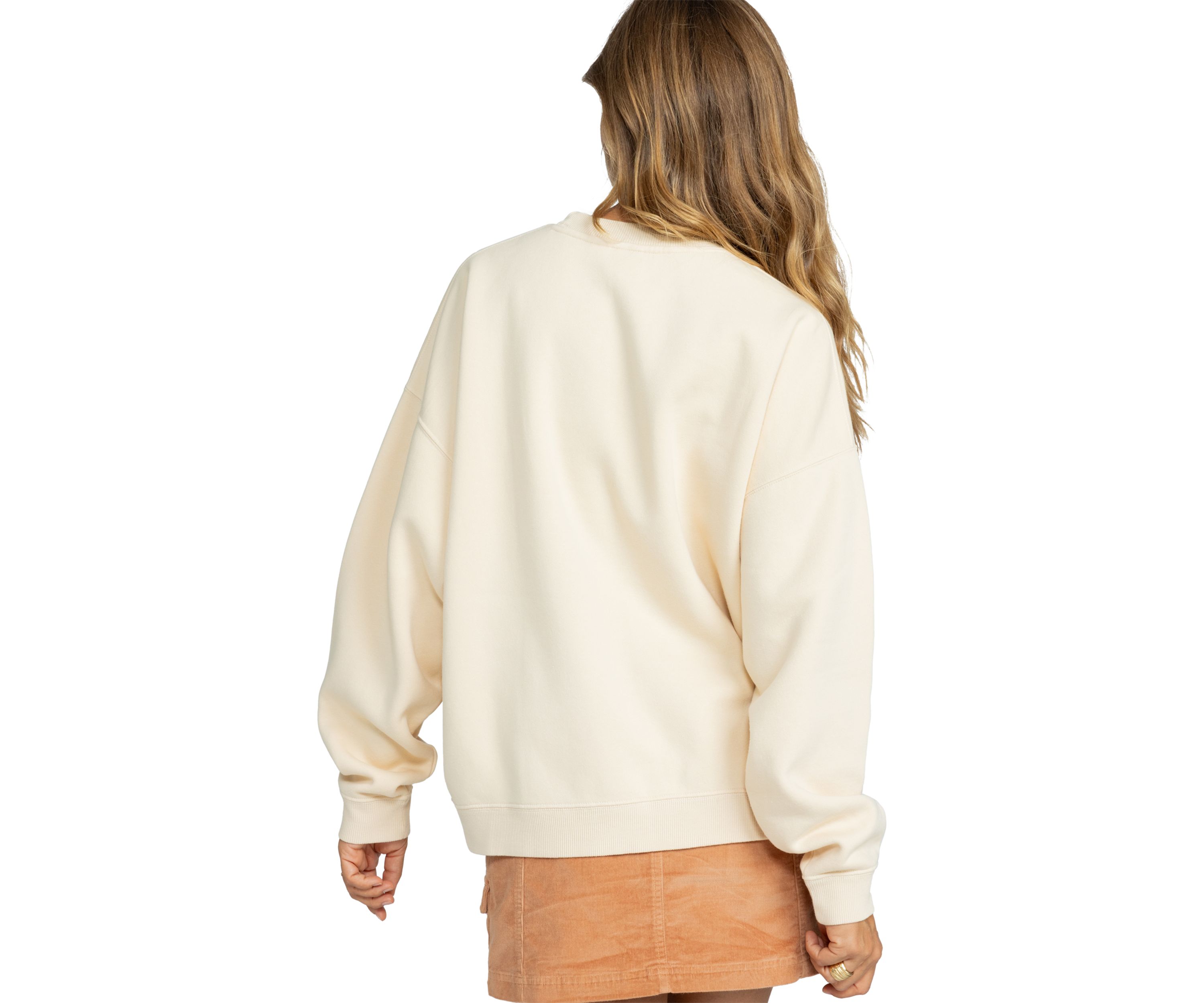 Womens Lineup Graphic Oversized Sweater