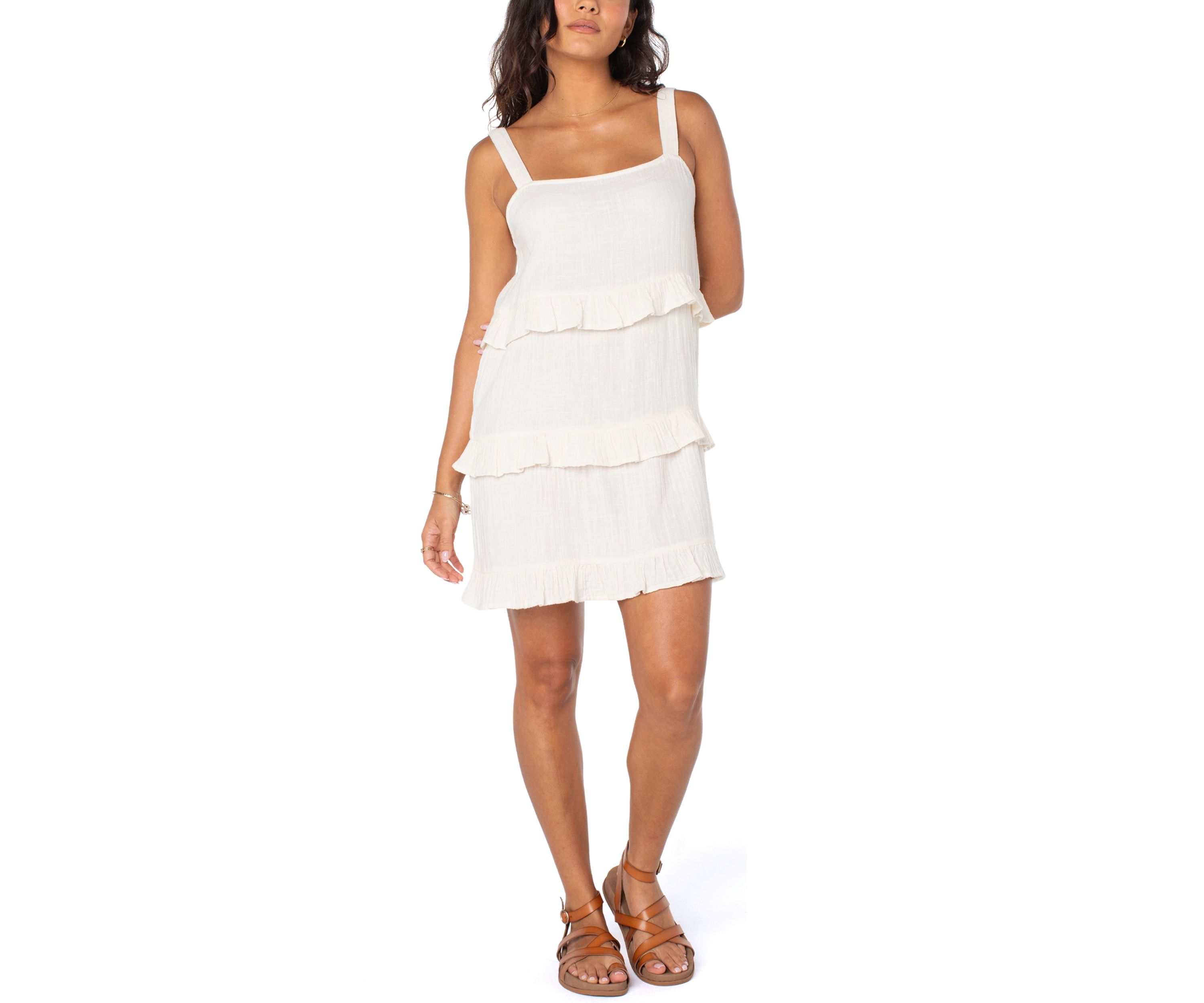Womens Soft Sand Mini Dress
