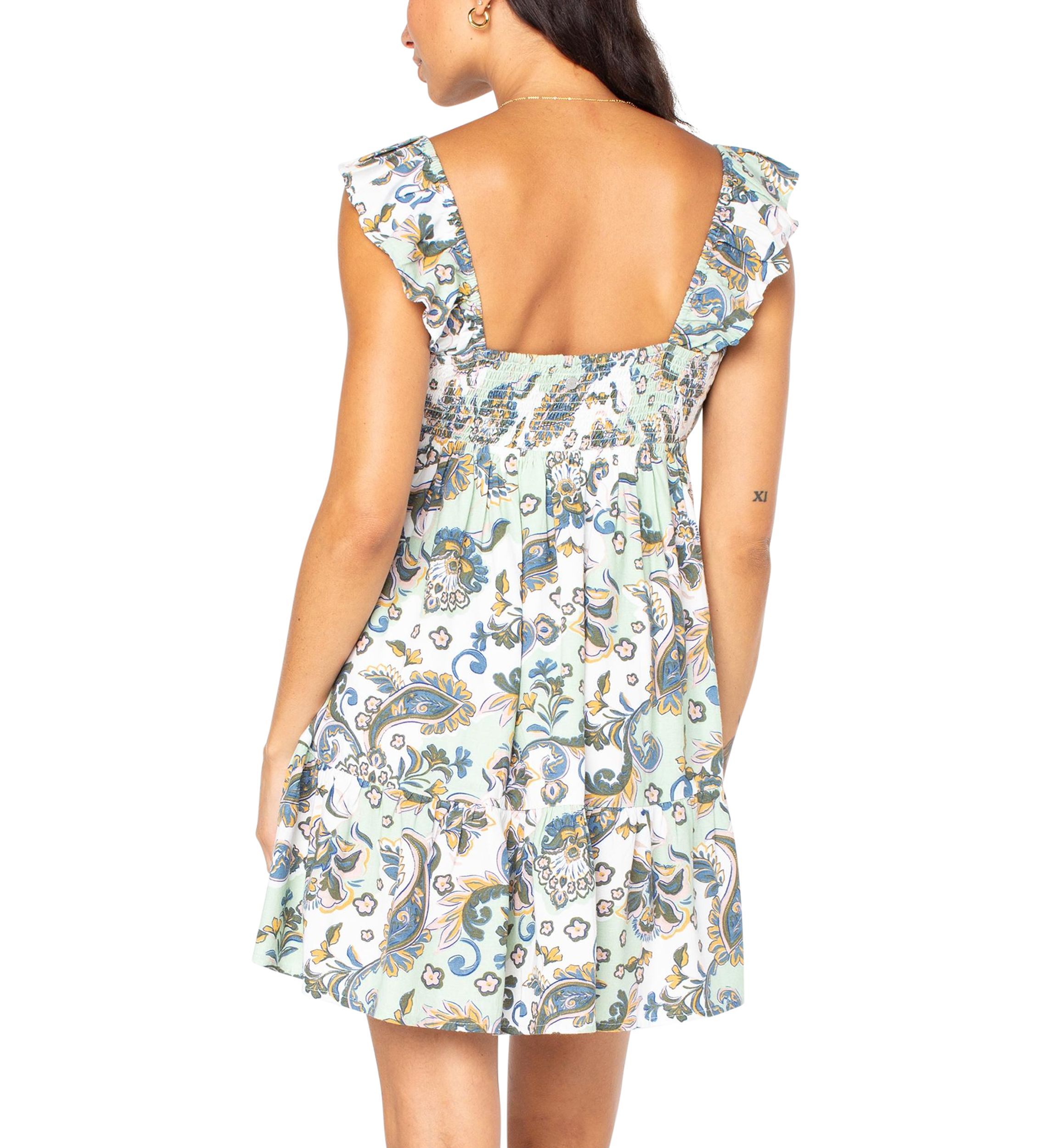 Womens Palmy Days Mini Dress