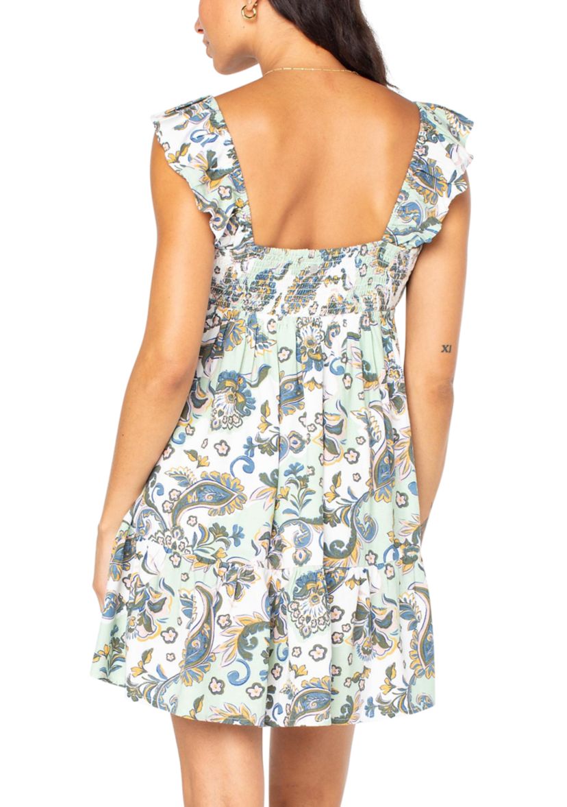 Womens Palmy Days Mini Dress