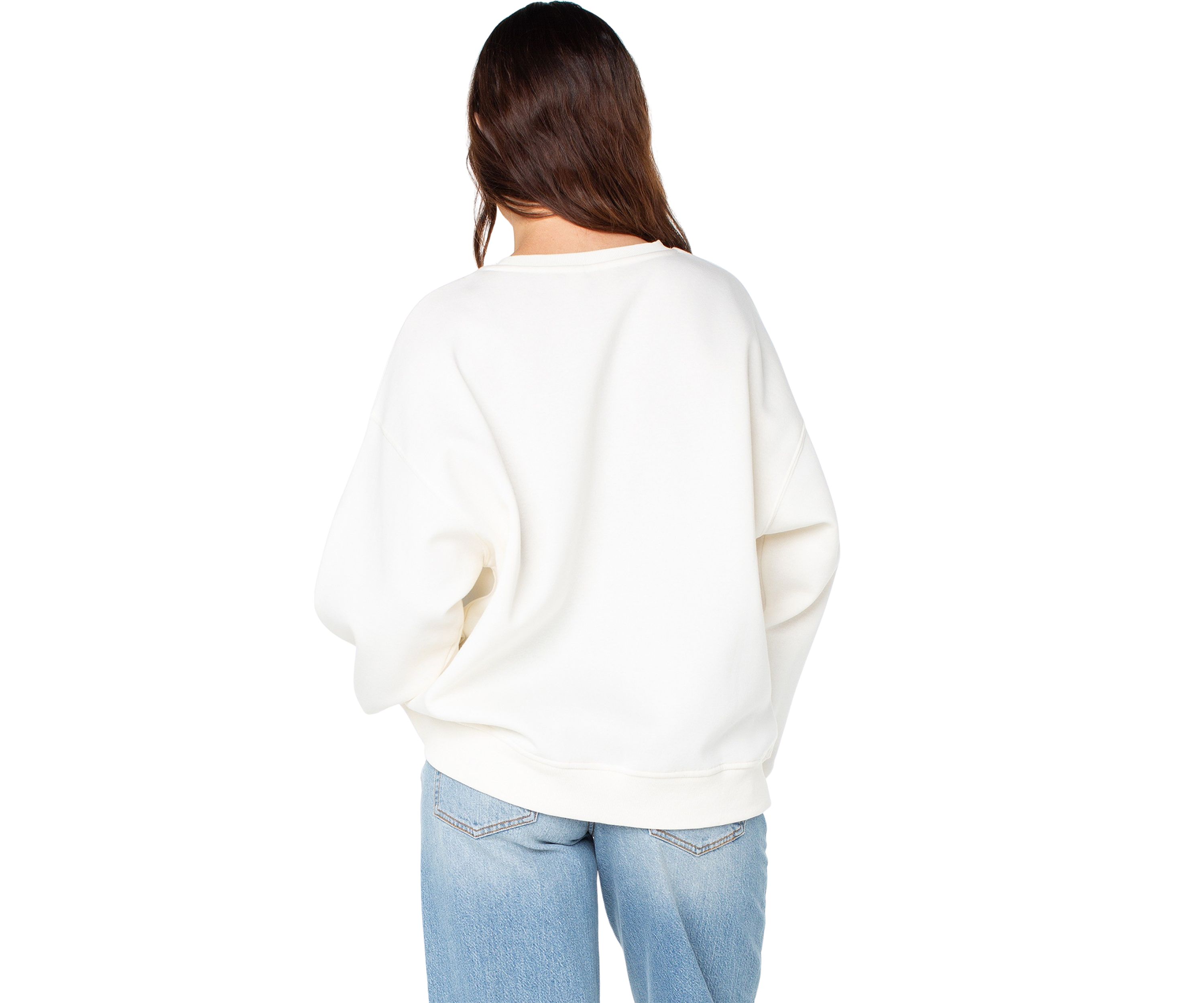 Womens Wavy Graphic Sweatshirt