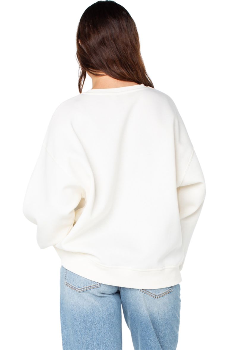 Womens Wavy Graphic Sweatshirt