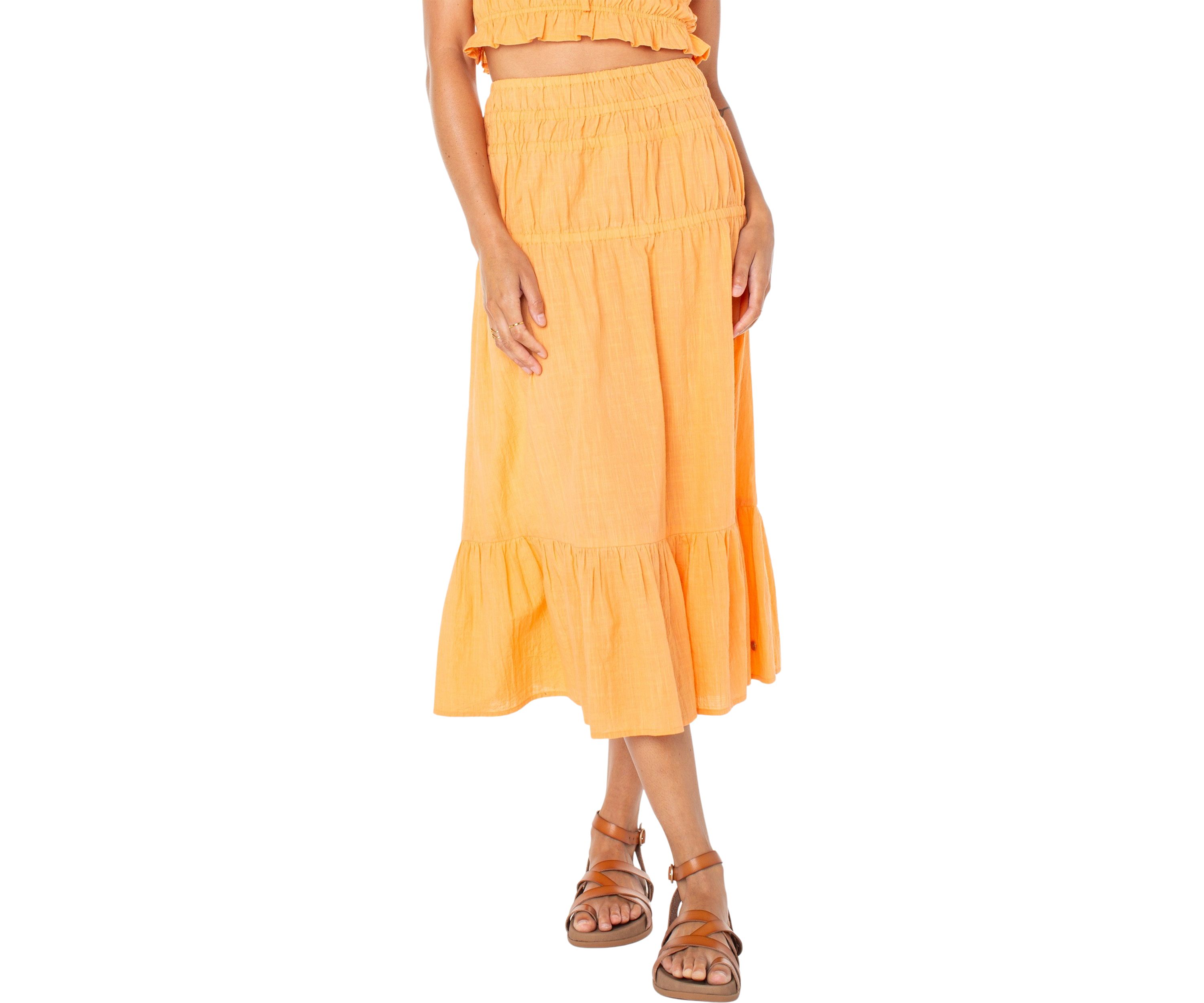 Womens Malia Solid Skirt
