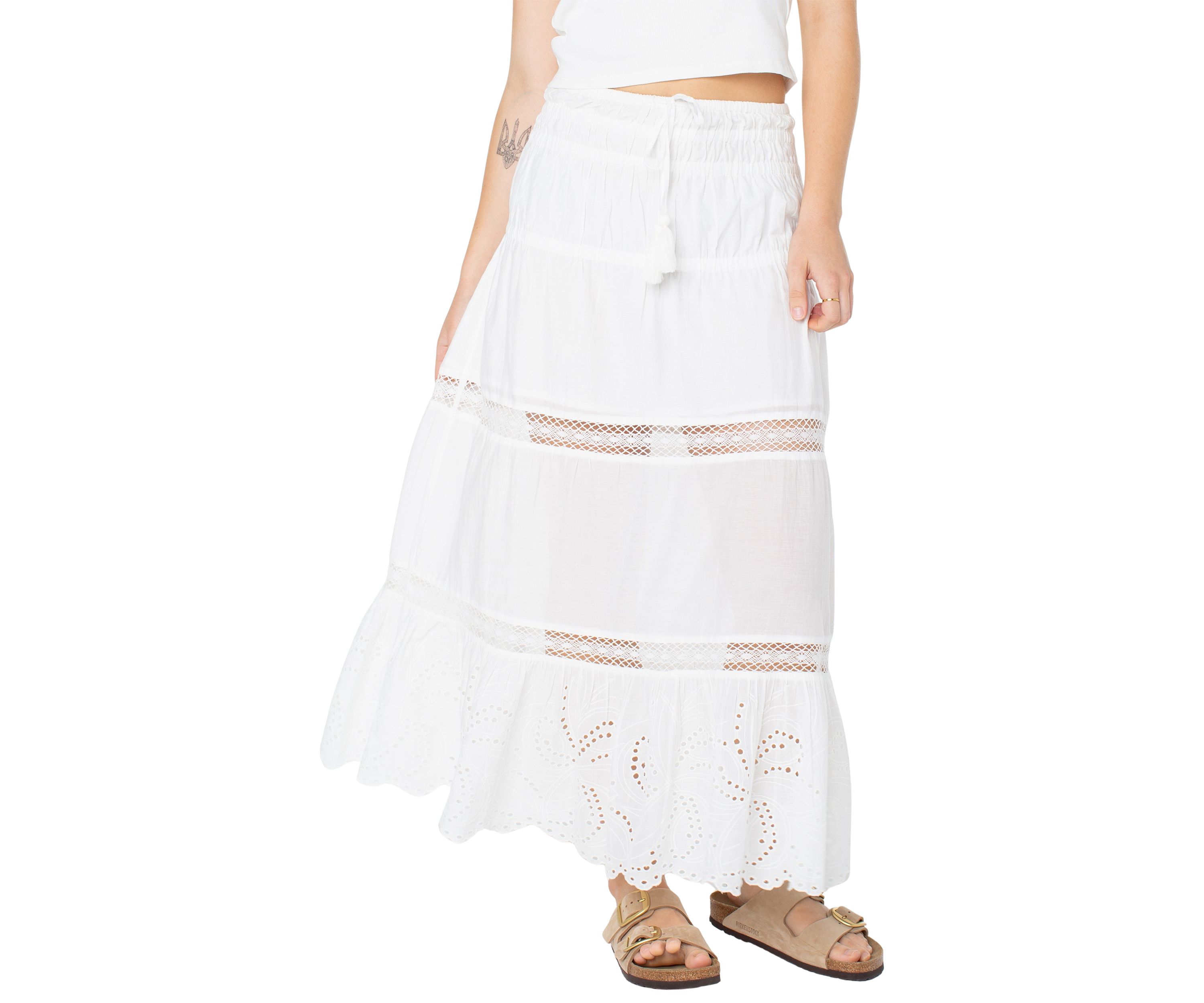 Womens Castaway Maxi Skirt