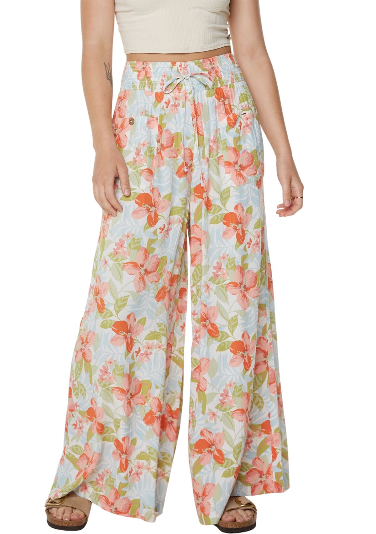 Womens Sunset Daze Printed Pants