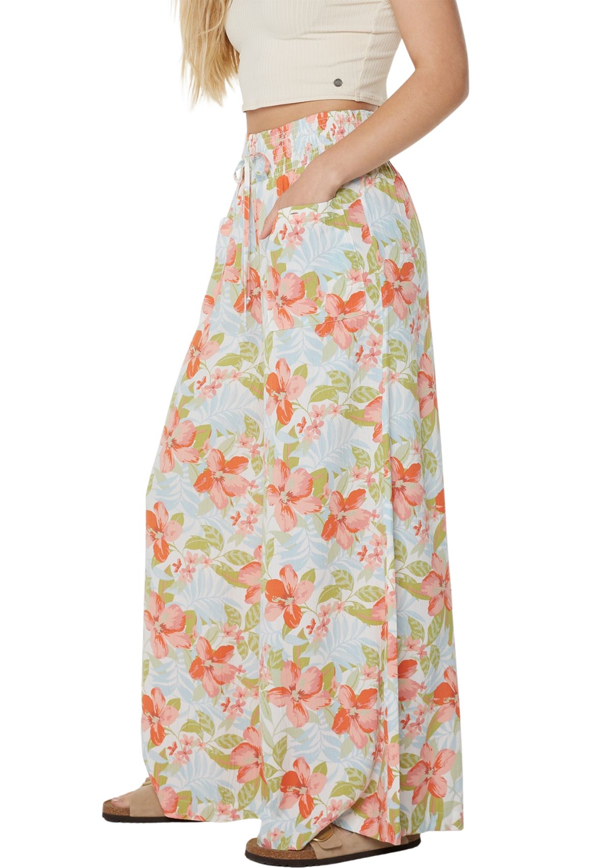 Womens Sunset Daze Printed Pants