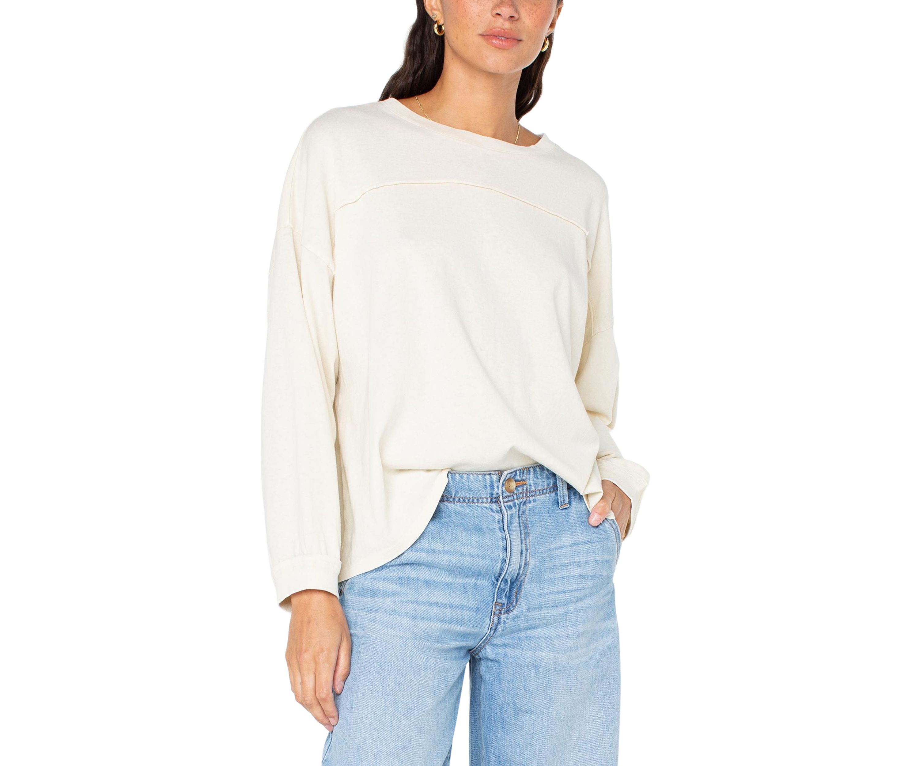 Womens On My Mind Long Sleeve T-Shirt 
