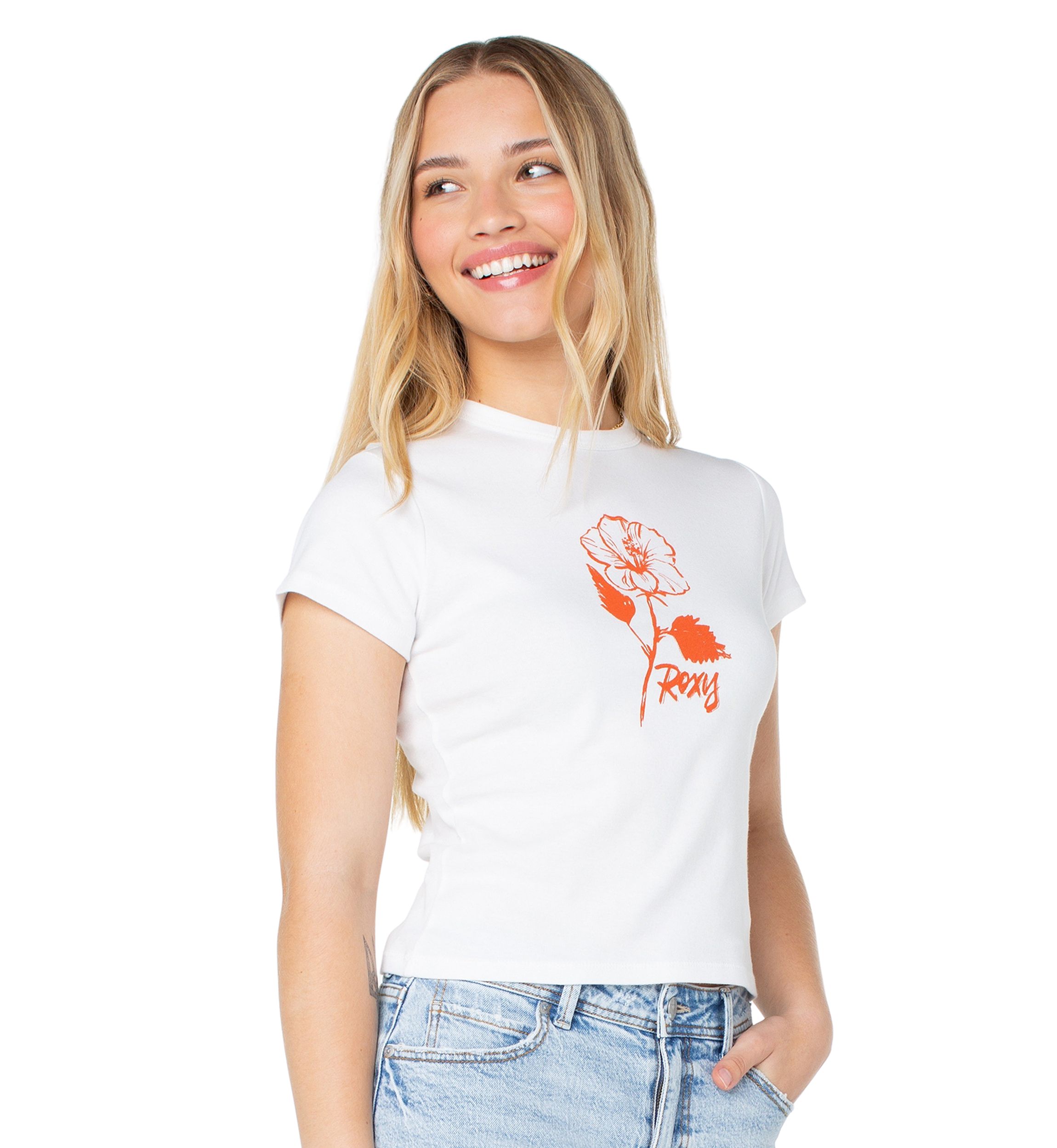 Womens Sunny Days 90s Baby Graphic T-Shirt