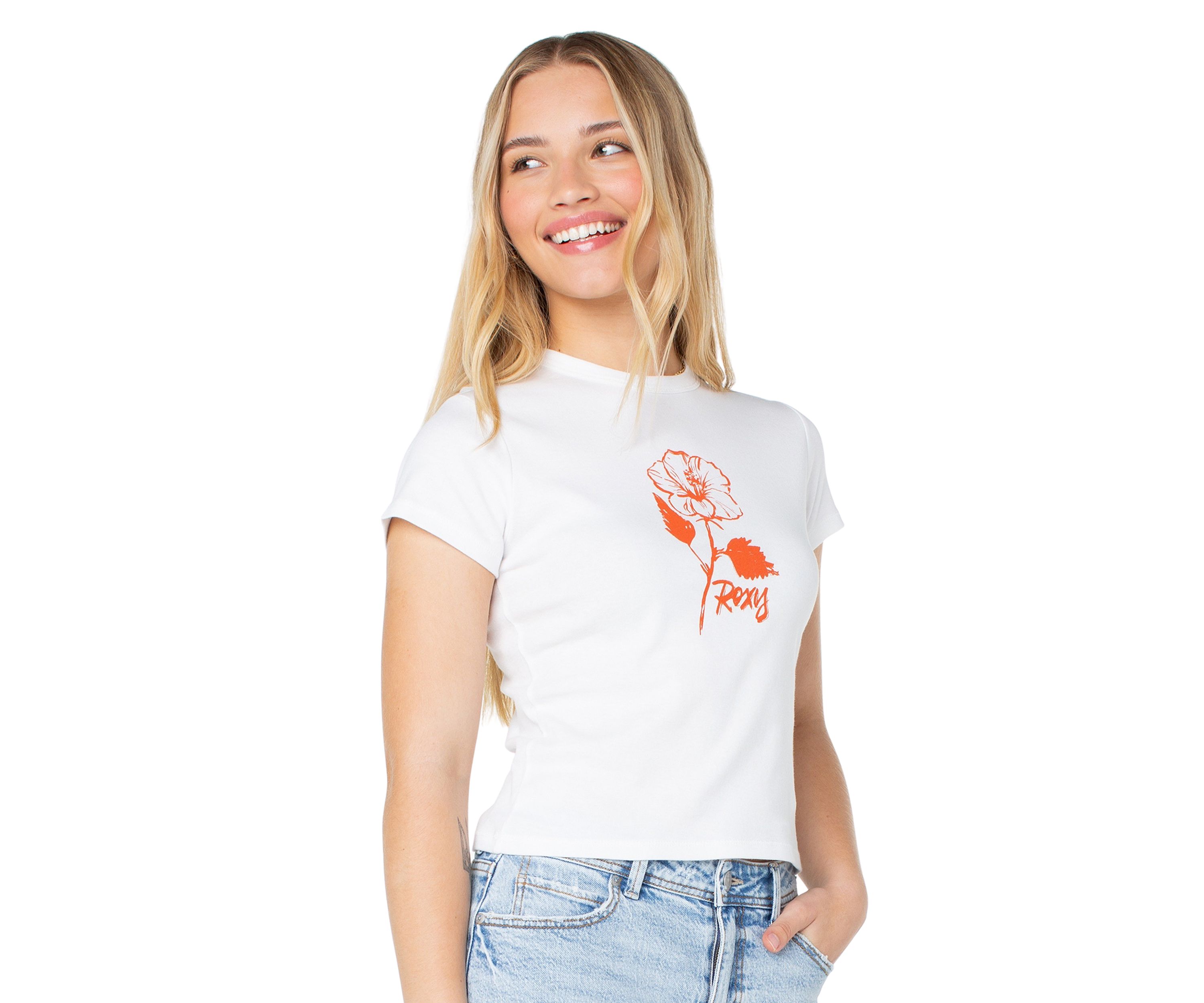 Womens Sunny Days 90s Baby Graphic T-Shirt
