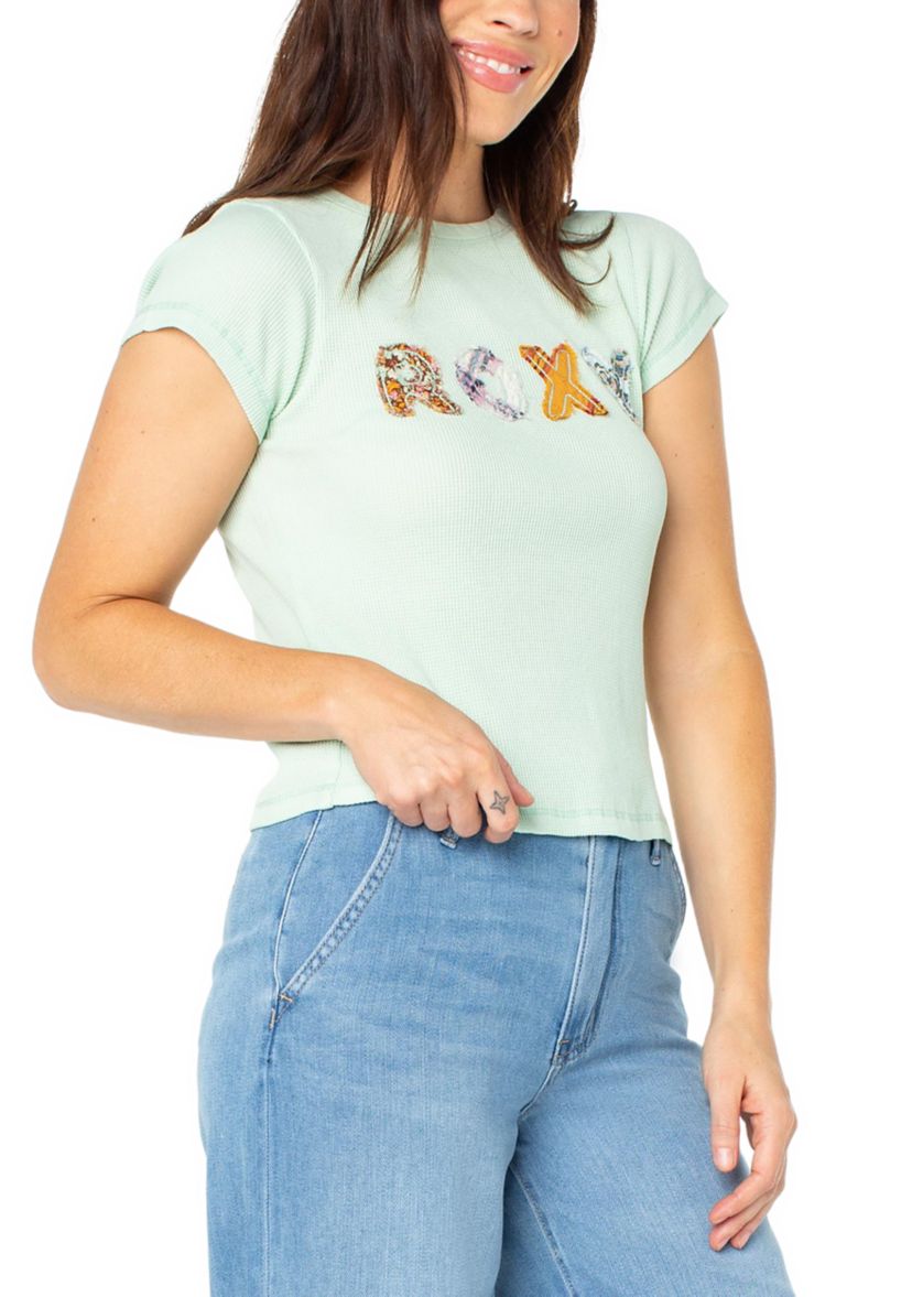 Womens Patchwork 90s Baby T-Shirt 