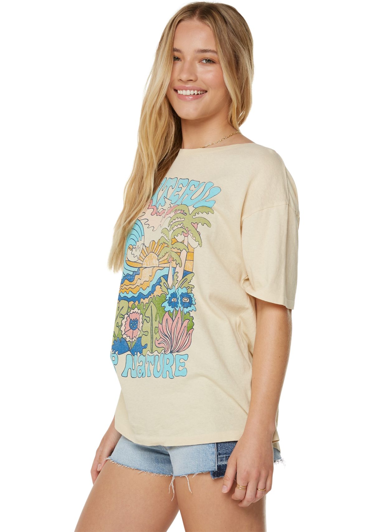 Grateful for Nature Graphic T-Shirt