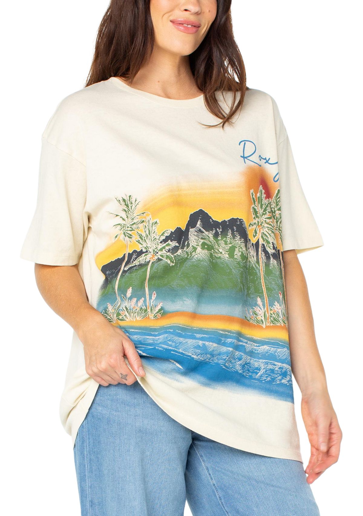 Womens KoOlau Scenic Graphic T-Shirt 