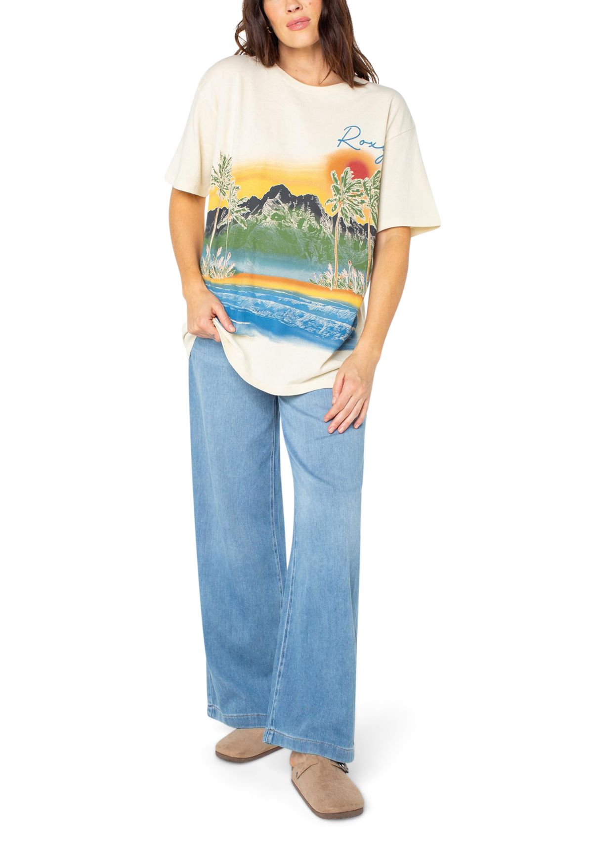 Womens KoOlau Scenic Graphic T-Shirt 