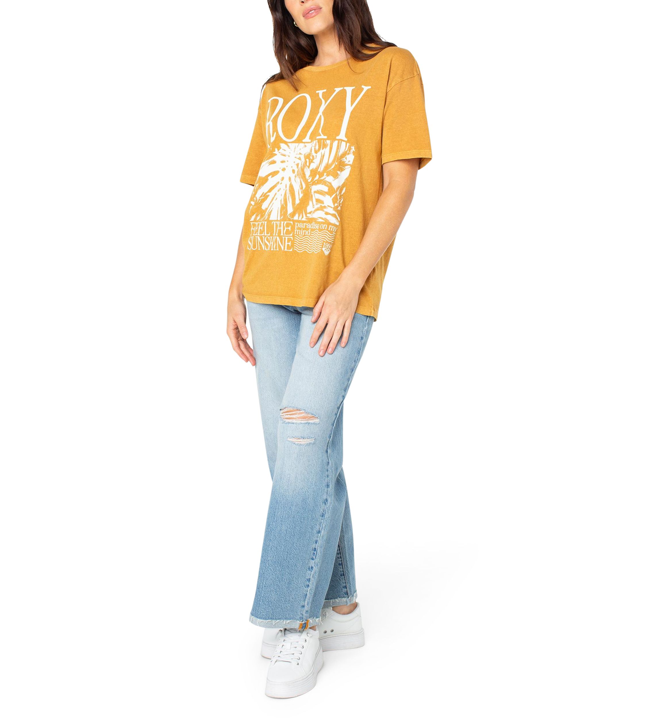 Womens Feel the Sunshine Graphic T-Shirt 
