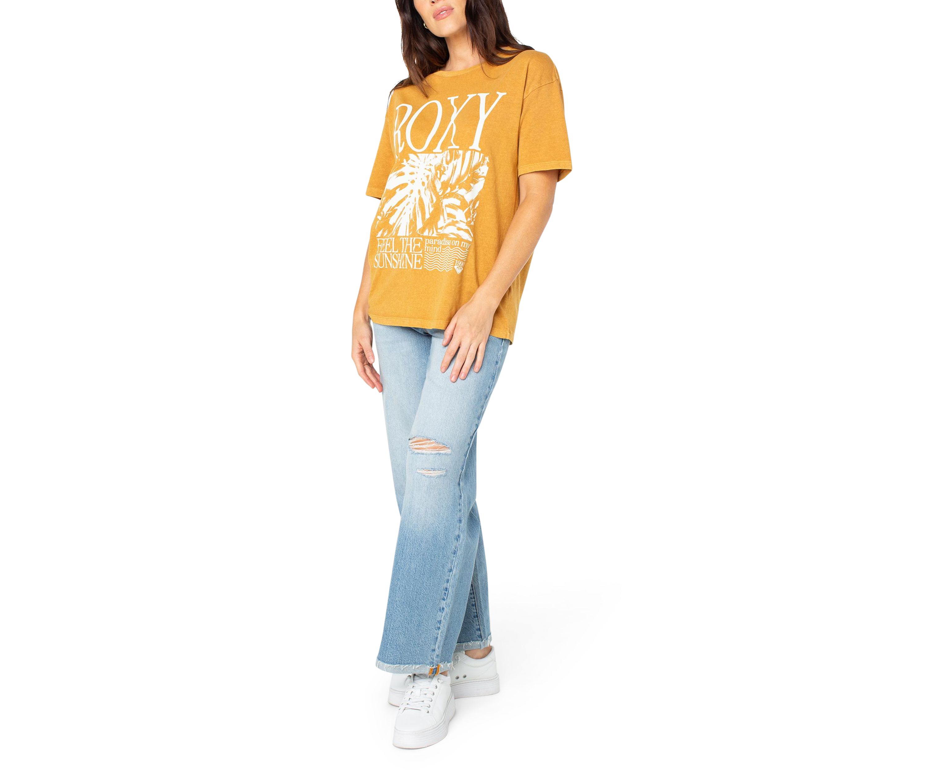 Womens Feel the Sunshine Graphic T-Shirt 