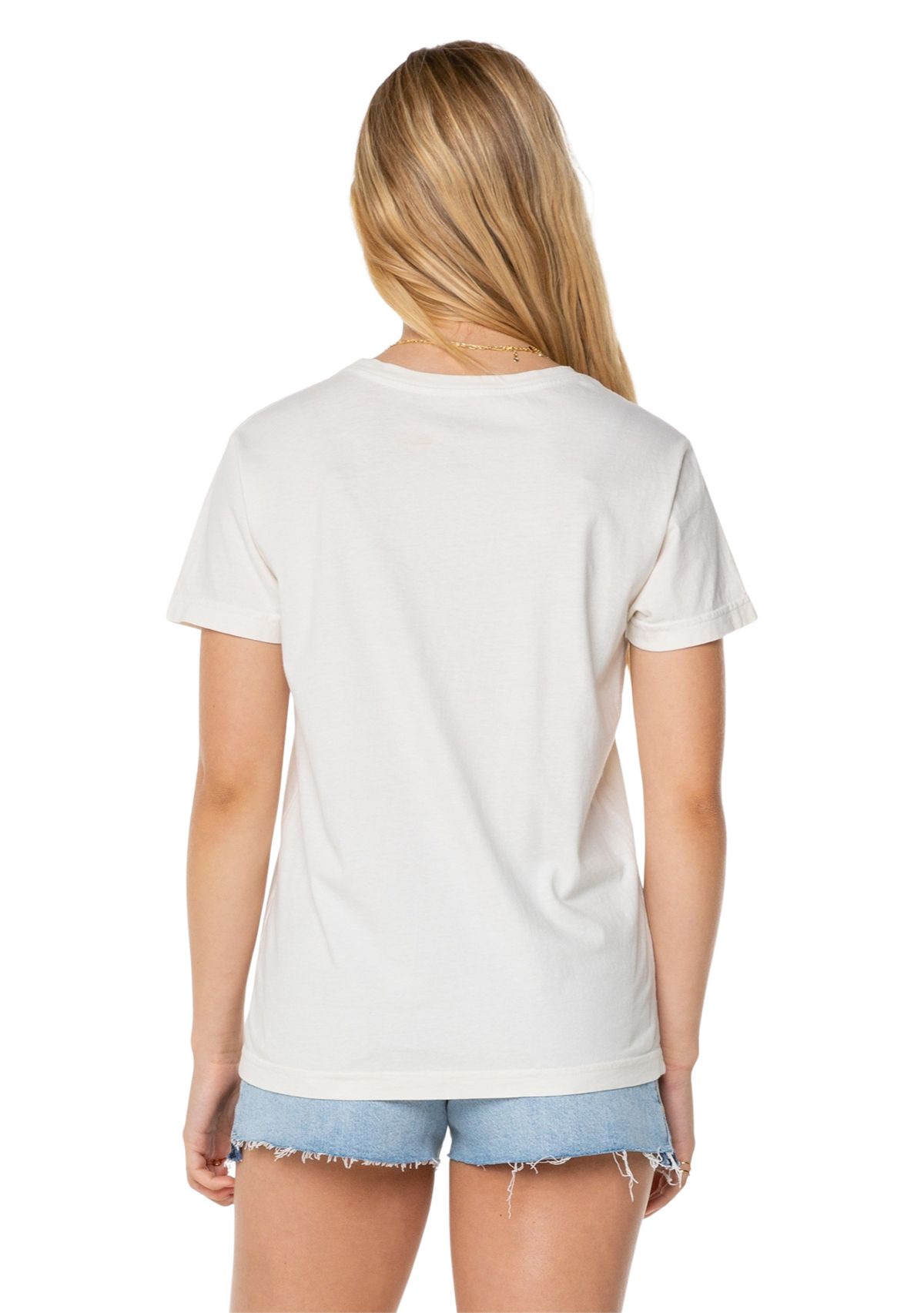 Womens Wave Stripe Graphic T-Shirt