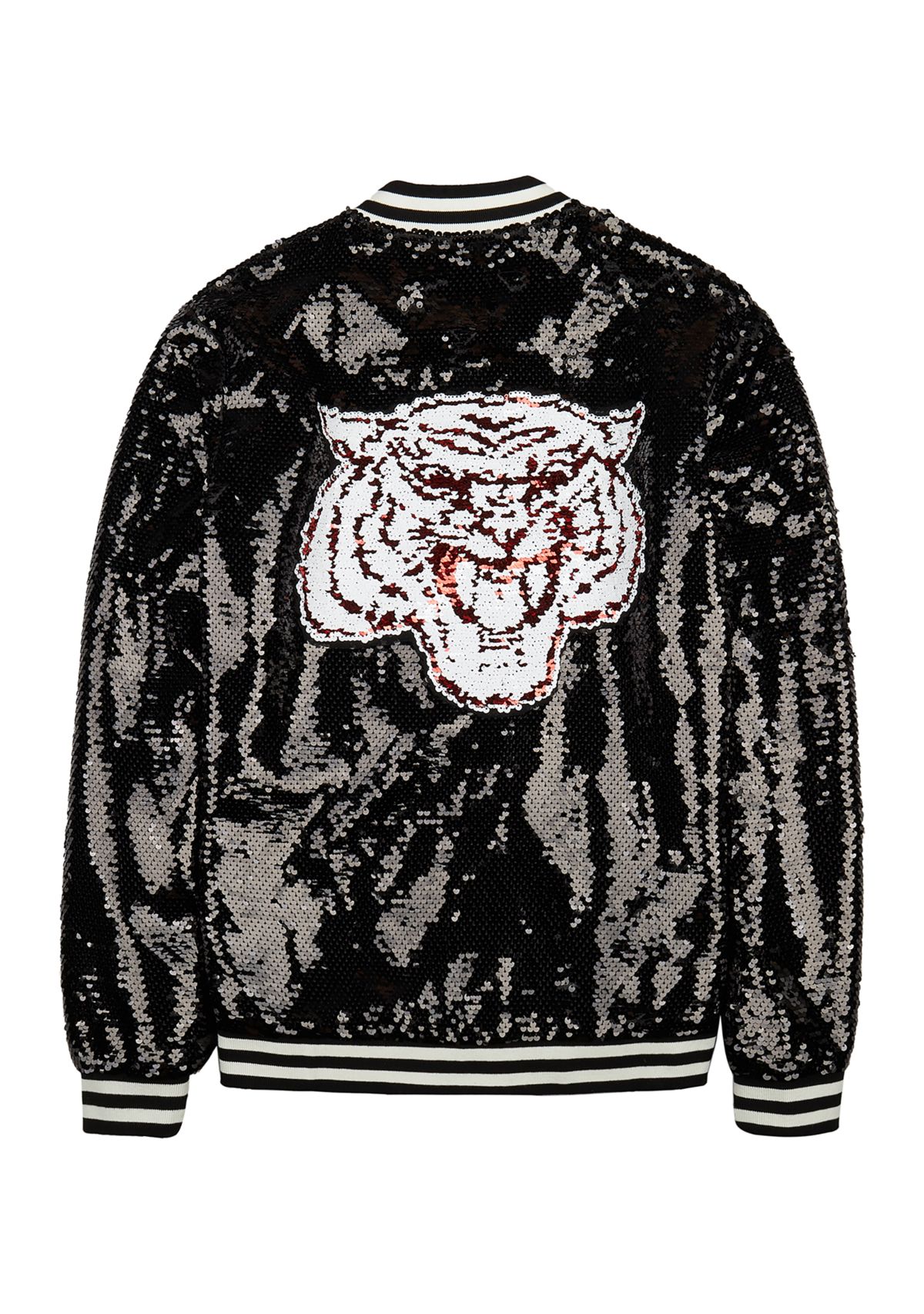 NCAA Morehouse Maroon Tigers Sequin Bomber Jacket