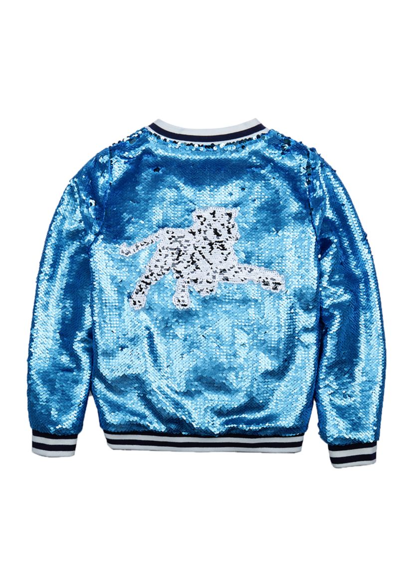 NCAA Jackson State Tigers Sequin Bomber Jacket