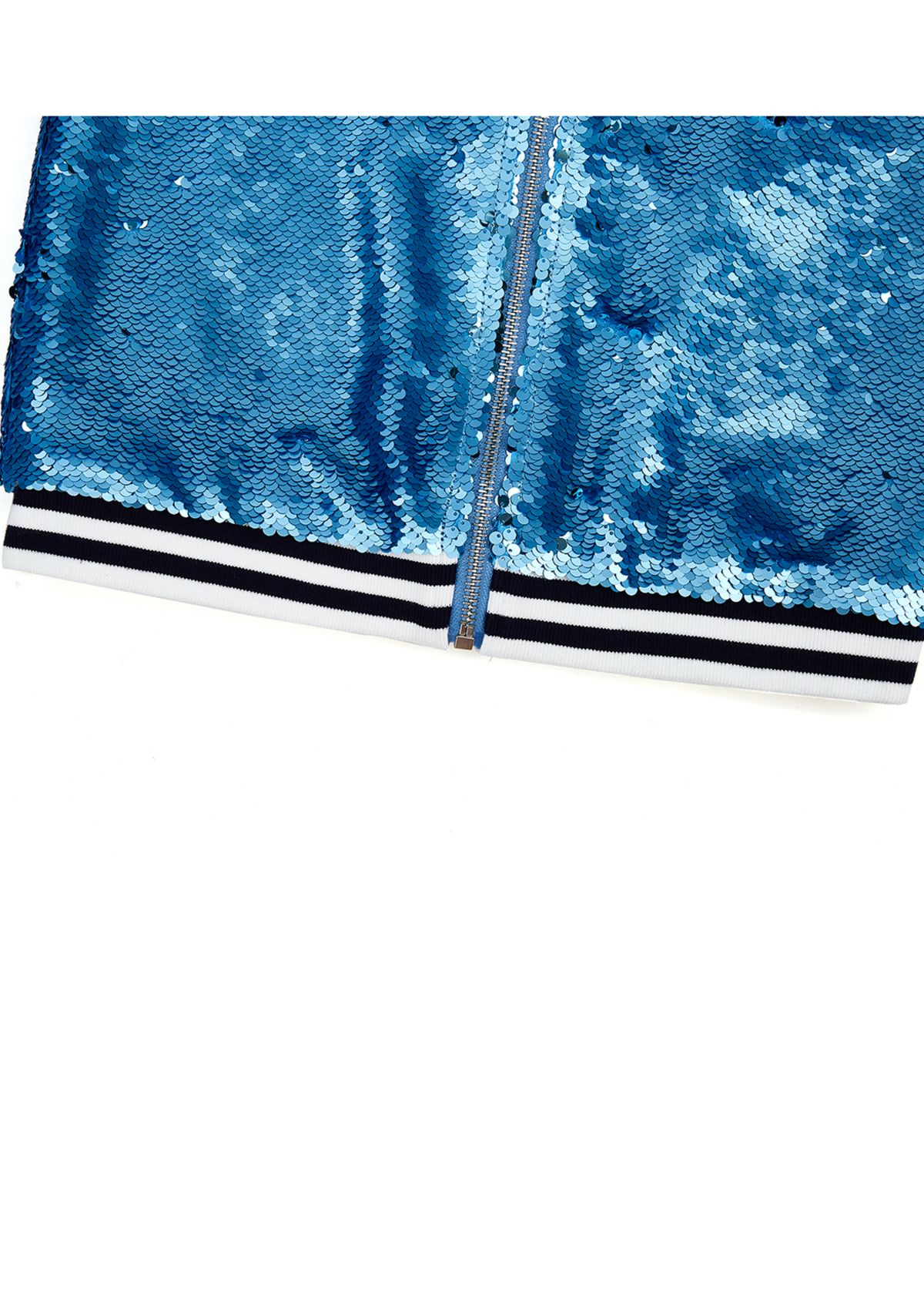 NCAA Spelman College Jaguars Sequin Bomber Jacket